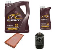FEBI BILSTEIN Controllo Set 6L MANNOL Energy 5W-30 Per Audi TT 8J3 2.0 TFSI