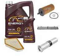 FEBI BILSTEIN Controllo set 6L MANNOL Energy 5W-30 per BMW Serie 3 Touring E91
