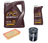 FEBI BILSTEIN Controllo Set 6L MANNOL Energy 5W-30 per Jaguar S-Type 4.2 V8