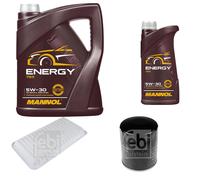 FEBI BILSTEIN Controllo Set 6L MANNOL Energy 5W-30 Per Mazda MX-5 III NC 1.8
