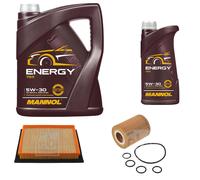 FEBI BILSTEIN Controllo Set 6L MANNOL Energy 5W-30 Per Opel Astra H Caravan