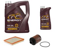 FEBI BILSTEIN Controllo Set 6L MANNOL Energy 5W-30 Per Opel Astra J 2.0 CDTi