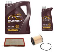 FEBI BILSTEIN Controllo Set 6L MANNOL Energy 5W-30 Per Opel Vectra B J96