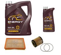 FEBI BILSTEIN Controllo Set 6L MANNOL Energy 5W-30 Per Opel Vectra C Caravan