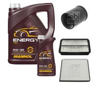 FEBI BILSTEIN Controllo Set 6L MANNOL Energy 5W-30 Per Toyota Celica ZZT23