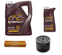 FEBI BILSTEIN Controllo Set 6L MANNOL Energy 5W-30 Per Volvo S40 I 644 1.8