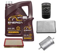 FEBI BILSTEIN Controllo Set 6L MANNOL Energy 5W-30 per VW Passat Variant 1.8