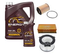 FEBI BILSTEIN Controllo Set 6L MANNOL Energy 5W-30 Per VW Transporter IV Bus