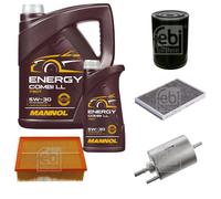 Febi BILSTEIN Controllo Set 6L mannol Energy Combi Ll 5W-30 per ' Aria Audi A4