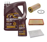 FEBI BILSTEIN Controllo Set 6L MANNOL Energy Combi LL 5W-30 Per Audi A3 8L1