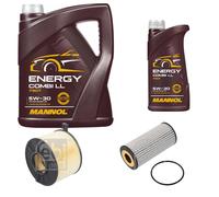 FEBI BILSTEIN Controllo Set 6L MANNOL Energy Combi LL 5W-30 Per Audi A4 Avant
