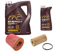 Febi BILSTEIN Controllo Set 6L mannol Energy Combi Ll 5W-30 per Audi A6 4F2