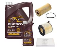 Febi BILSTEIN Controllo Set 6L mannol Energy Combi Ll 5W-30 per Audi Q5