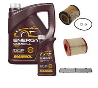 FEBI BILSTEIN Controllo Set 6L MANNOL Energy Combi LL 5W-30 Per BMW 3 Serie E90
