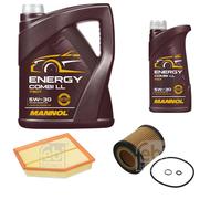 Febi BILSTEIN Controllo Set 6L mannol Energy Combi Ll 5W-30 per BMW 7er G11