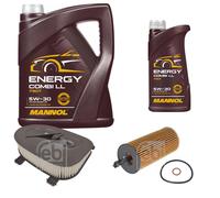 FEBI BILSTEIN Controllo Set 6L MANNOL Energy Combi LL 5W-30 per BMW X3 F25