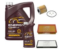 Febi BILSTEIN Controllo Set 6L mannol Energy Combi Ll 5W-30 per Bwm 5er