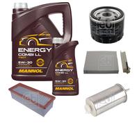 FEBI BILSTEIN Controllo Set 6L MANNOL Energy Combi LL 5W-30 Per Dacia Duster