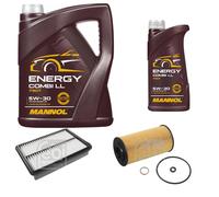 FEBI BILSTEIN Controllo Set 6L MANNOL Energy Combi LL 5W-30 per KIA Cerato
