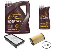 FEBI BILSTEIN Controllo Set 6L MANNOL Energy Combi LL 5W-30 Per KIA Rio II
