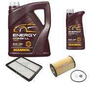 FEBI BILSTEIN Controllo Set 6L MANNOL Energy Combi LL 5W-30 Per KIA Sorento