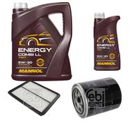 FEBI BILSTEIN Controllo Set 6L MANNOL Energy Combi LL 5W-30 Per KIA Sorento