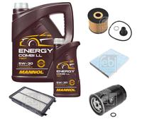 FEBI BILSTEIN Controllo Set 6L MANNOL Energy Combi LL 5W-30 Per KIA Sportage
