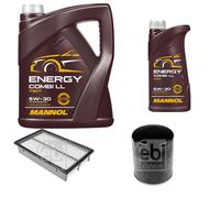 FEBI BILSTEIN Controllo Set 6L MANNOL Energy Combi LL 5W-30 Per Mazda 5 CW