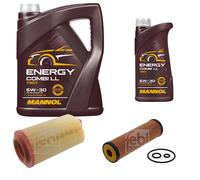 FEBI BILSTEIN Controllo Set 6L MANNOL Energy Combi LL 5W-30 Per Mercedes