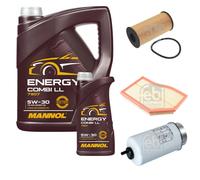 FEBI BILSTEIN Controllo Set 6L MANNOL Energy Combi LL 5W-30 Per Mercedes