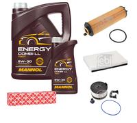 FEBI BILSTEIN Controllo Set 6L MANNOL Energy Combi LL 5W-30 Per Mercedes
