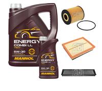 FEBI BILSTEIN Controllo Set 6L MANNOL Energy Combi LL 5W-30 Per MINI Mini