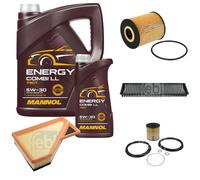FEBI BILSTEIN Controllo Set 6L MANNOL Energy Combi LL 5W-30 Per MINI Mini