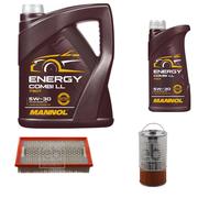 FEBI BILSTEIN Controllo Set 6L MANNOL Energy Combi LL 5W-30 Per Ssangyong