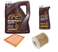 FEBI BILSTEIN Controllo Set 6L MANNOL Energy Combi LL 5W-30 Per Toyota Auris
