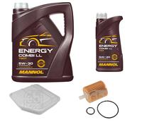 FEBI BILSTEIN Controllo Set 6L MANNOL Energy Combi LL 5W-30 Per Toyota RAV 4