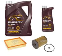 FEBI BILSTEIN Controllo Set 6L MANNOL Energy Combi LL 5W-30 Per VW Crafter