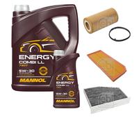 FEBI BILSTEIN Controllo set 6L MANNOL Energy Combi LL 5W-30 per VW Golf VI