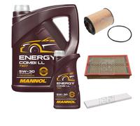 FEBI BILSTEIN Controllo Set 6L MANNOL Energy Combi LL 5W-30 Per VW Sharan