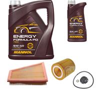 FEBI BILSTEIN Controllo Set 6L MANNOL Energy Formula PD 5W-40 Per BMW X1 E84