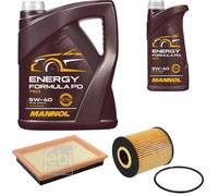 FEBI BILSTEIN Controllo Set 6L MANNOL Energy Formula PD 5W-40 Per MINI Mini