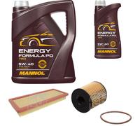 FEBI BILSTEIN Controllo Set 6L MANNOL Energy Formula PD 5W-40 Per MINI Mini