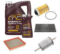 FEBI BILSTEIN Controllo Set 6L MANNOL Energy Formula PD 5W-40 Per Opel