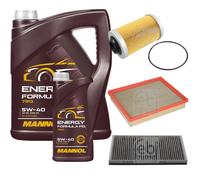 FEBI BILSTEIN Controllo Set 6L MANNOL Energy Formula PD 5W-40 Per Opel