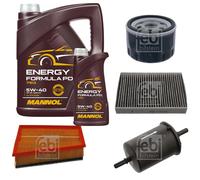 FEBI BILSTEIN Controllo Set 6L MANNOL Energy Formula PD 5W-40 Per Renault