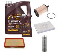 FEBI BILSTEIN Controllo Set 6L MANNOL Energy Formula PD 5W-40 Per VW