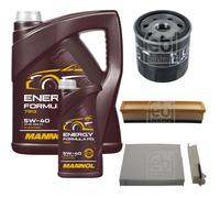 FEBI BILSTEIN Controllo set 6L MANNOL Energy Formule PD 5W-40 per Dacia