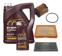 FEBI BILSTEIN Controllo set 6L MANNOL Energy Formule PD 5W-40 per Opel