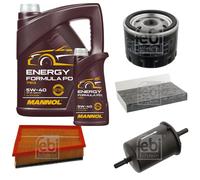 FEBI BILSTEIN Controllo set 6L MANNOL Energy Formule PD 5W-40 per Renault
