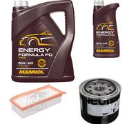 FEBI BILSTEIN Controllo set 6L MANNOL Energy Formule PD 5W-40 per Renault